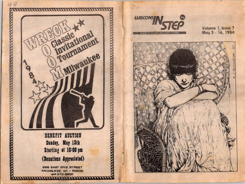 "'STEP Volume 1, Issue 7 DEVOTED to the HEARTLANDS GAYS 6 IES0111115 May 3 - 16, 1984