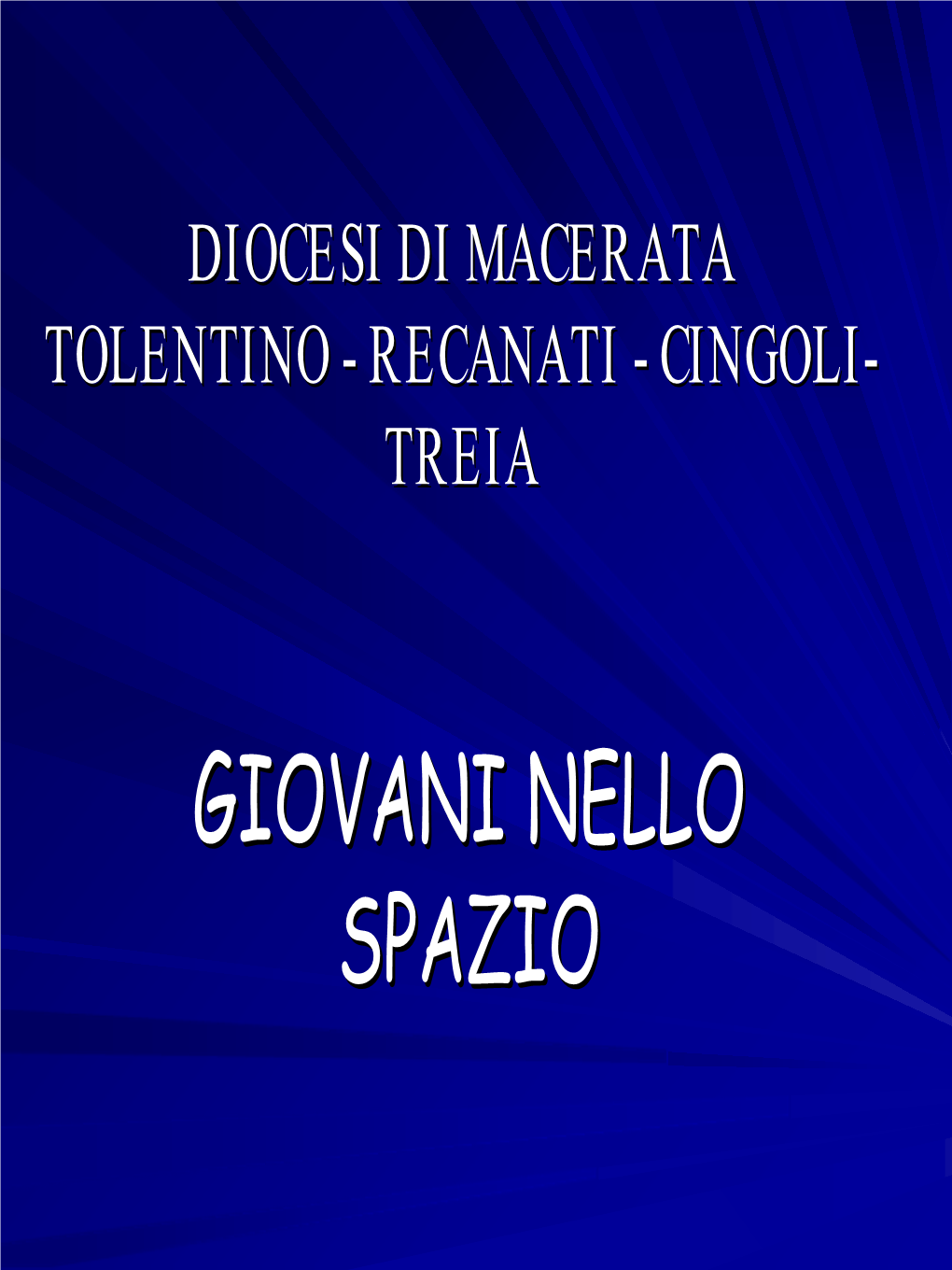 Diocesi Di Macerata – Tolentino – Recanati – Cingoli