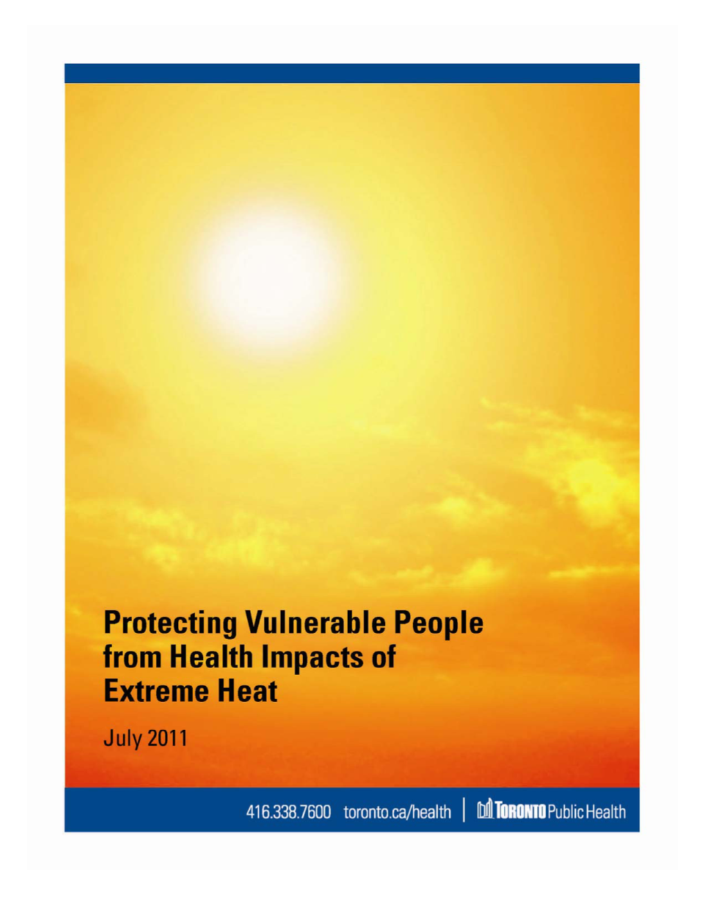 Protecting Vulnerable People from Health Impacts of Extreme Heat