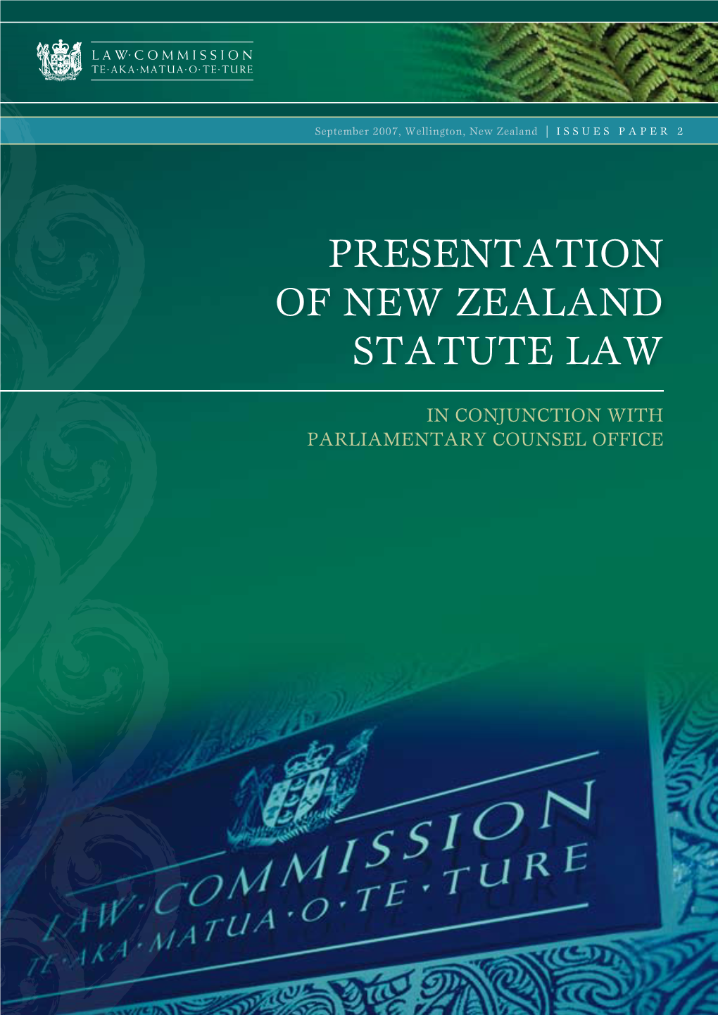 Presentation of New Zealand Statute