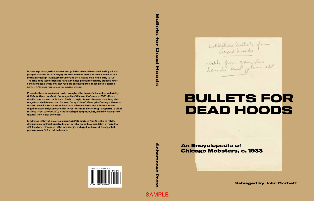 Bullets for Dead Hoods