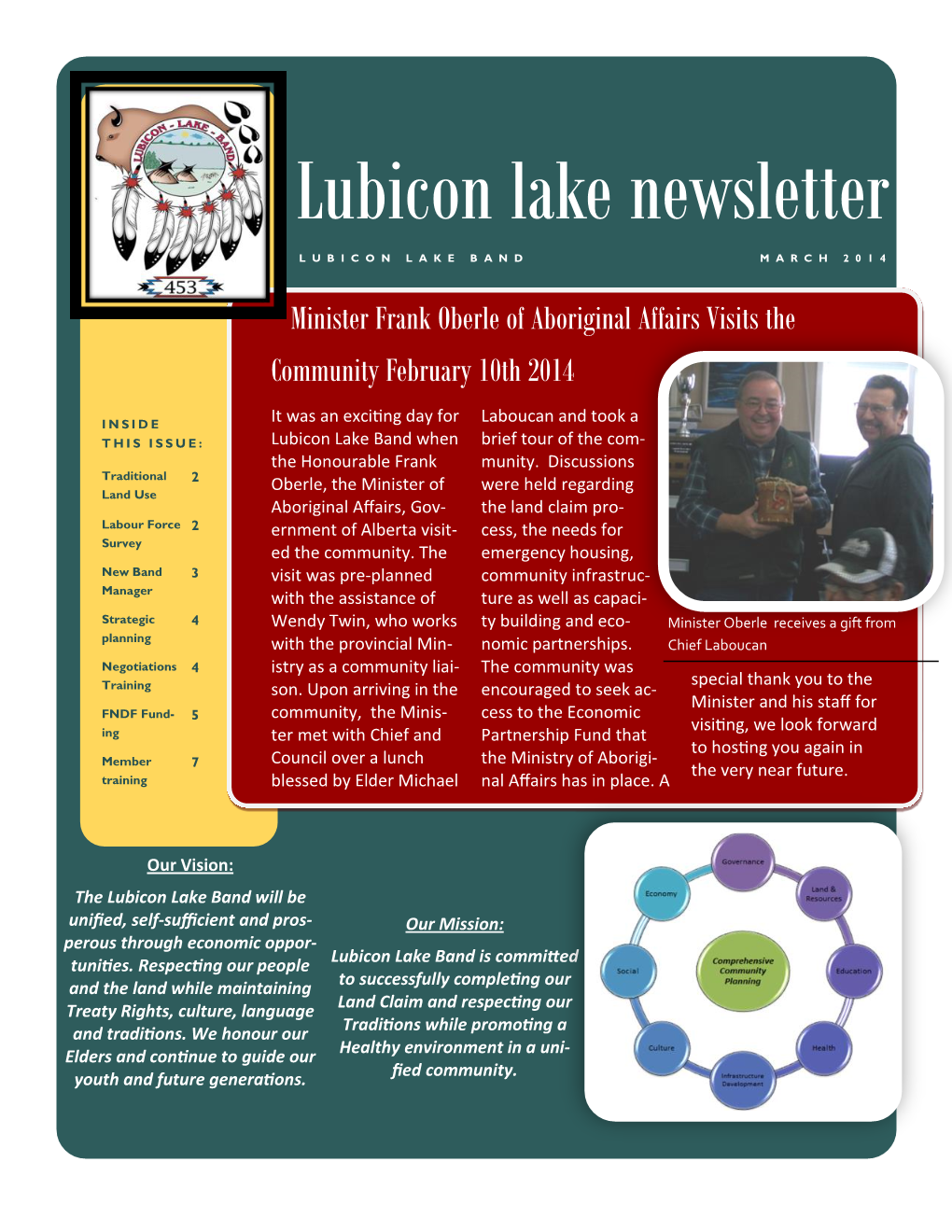 Lubicon Lake Newsletter