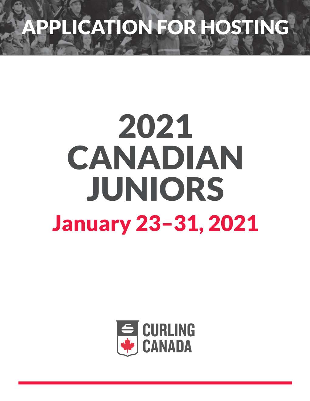 2021 CANADIAN JUNIORS January 23–31, 2021 OVERVIEW