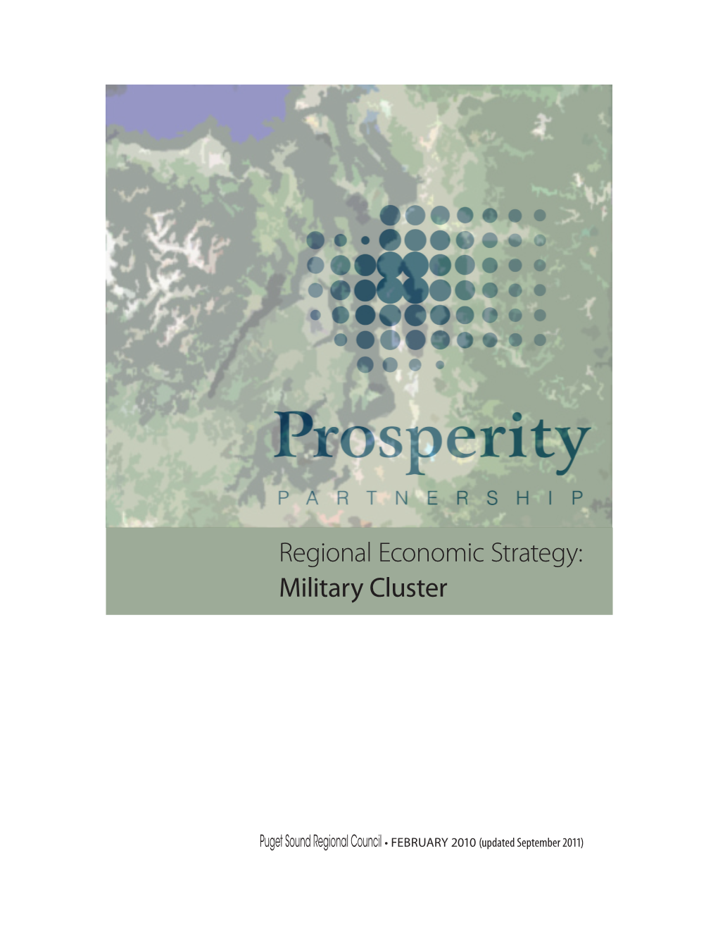 Regional Economic Strategy: Military Cluster