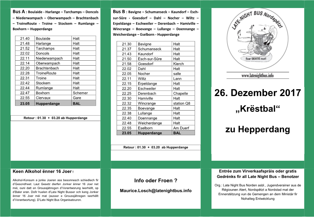 Niederwampach – Oberwampach – Brachtenbach – Troine – Hoffelt