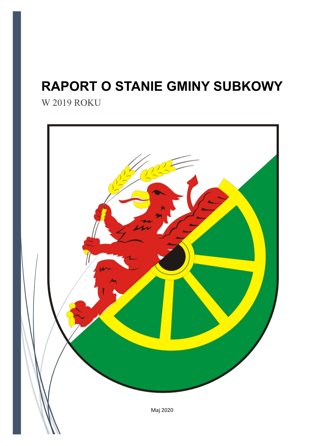 Raport O Stanie Gminy Subkowy