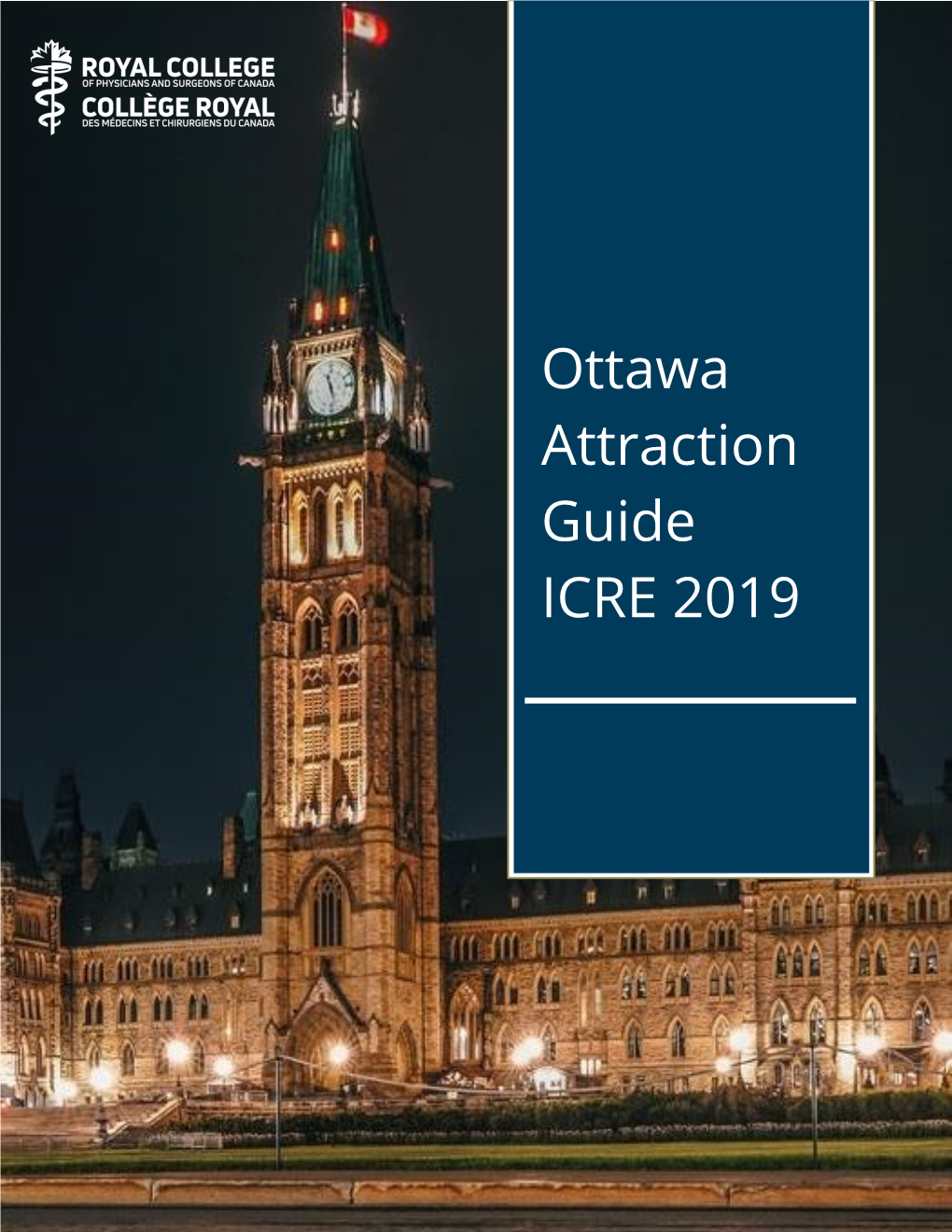 Ottawa Attraction Guide ICRE 2019