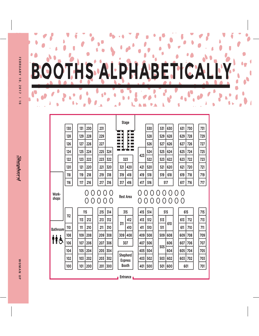 Booths Alphabetically