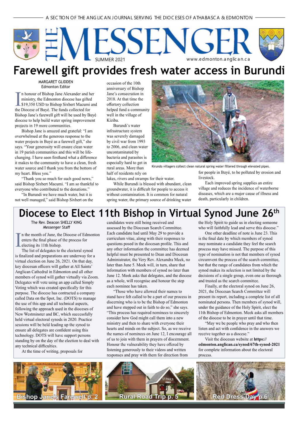 Farewell Gift Provides Fresh Water Access in Burundi