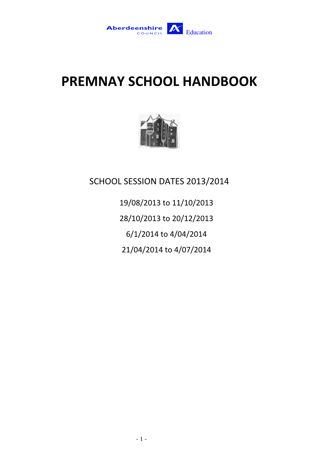 Premnay School Handbook