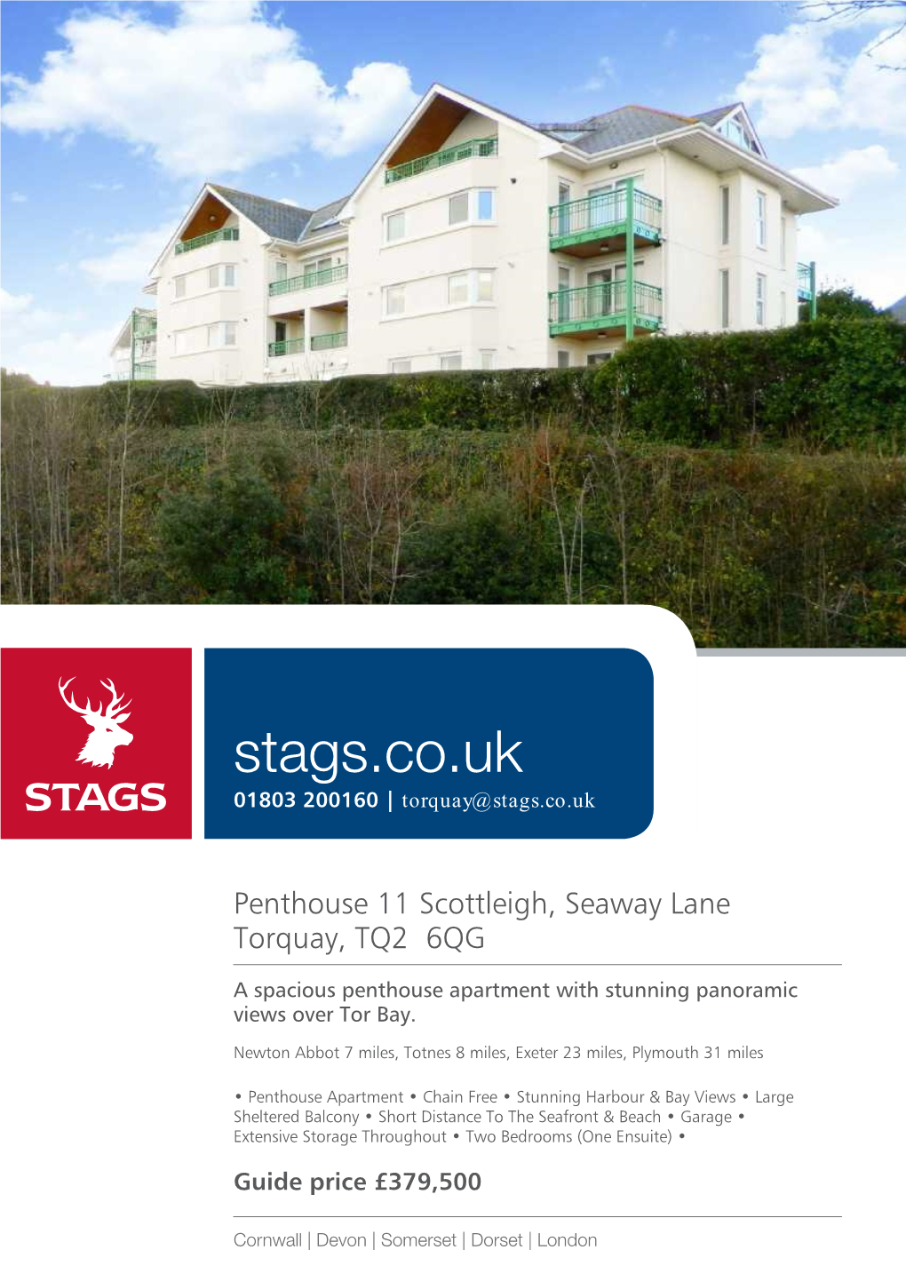 Stags.Co.Uk 01803 200160 | Torquay@Stags.Co.Uk