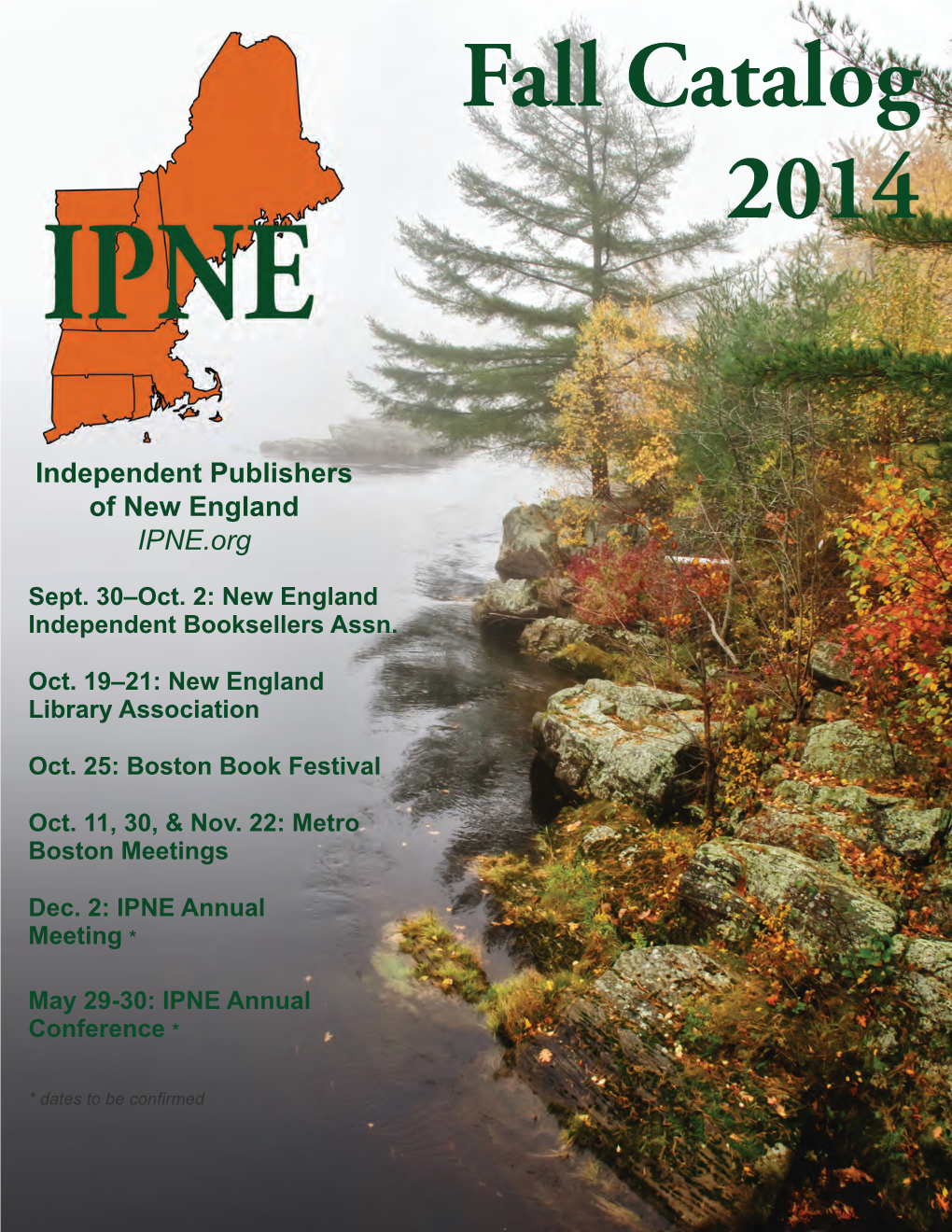 IPNE Fall 2014 IPNE Catalog-FINAL.Indd