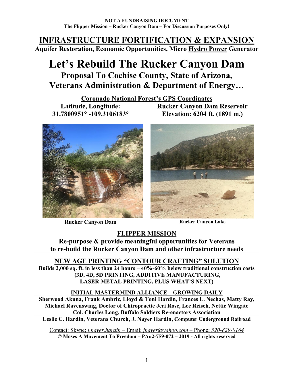Let's Rebuild the Rucker Canyon