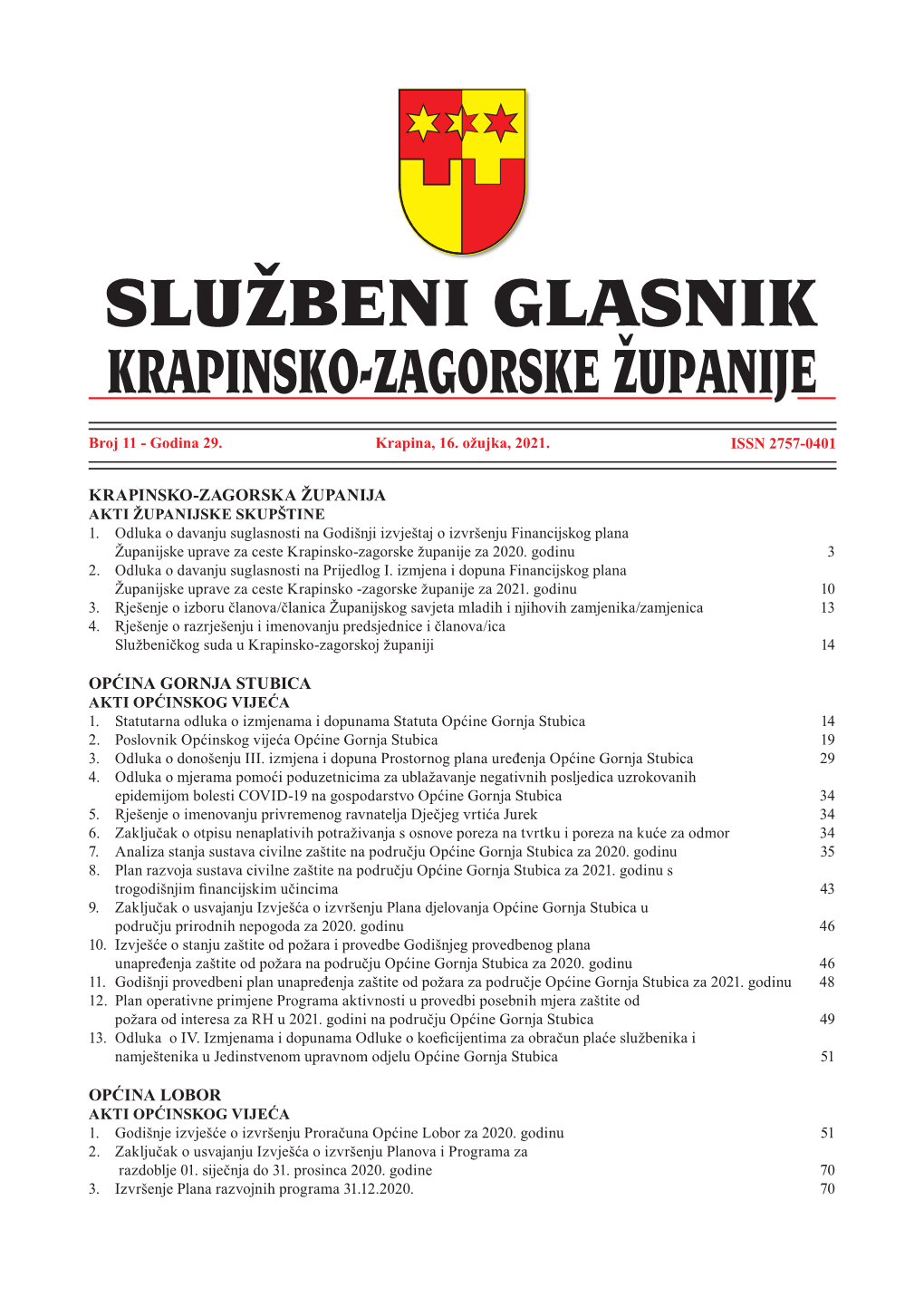 Krapinsko-Zagorska Županija Općina Gornja Stubica