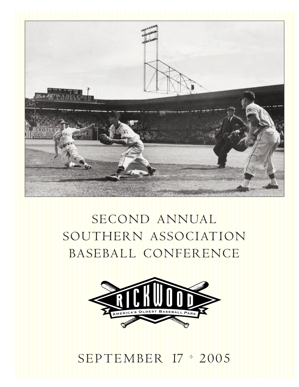 Second Annual Southern Association Baseball Conference