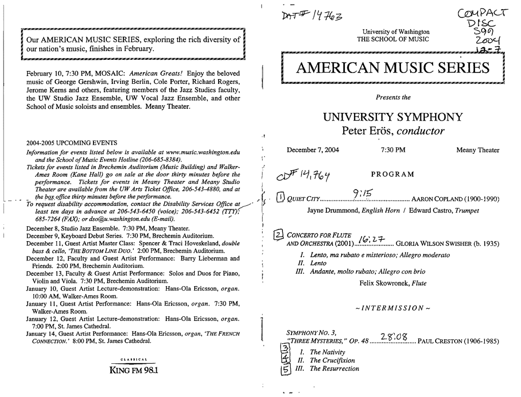 American Music Series I