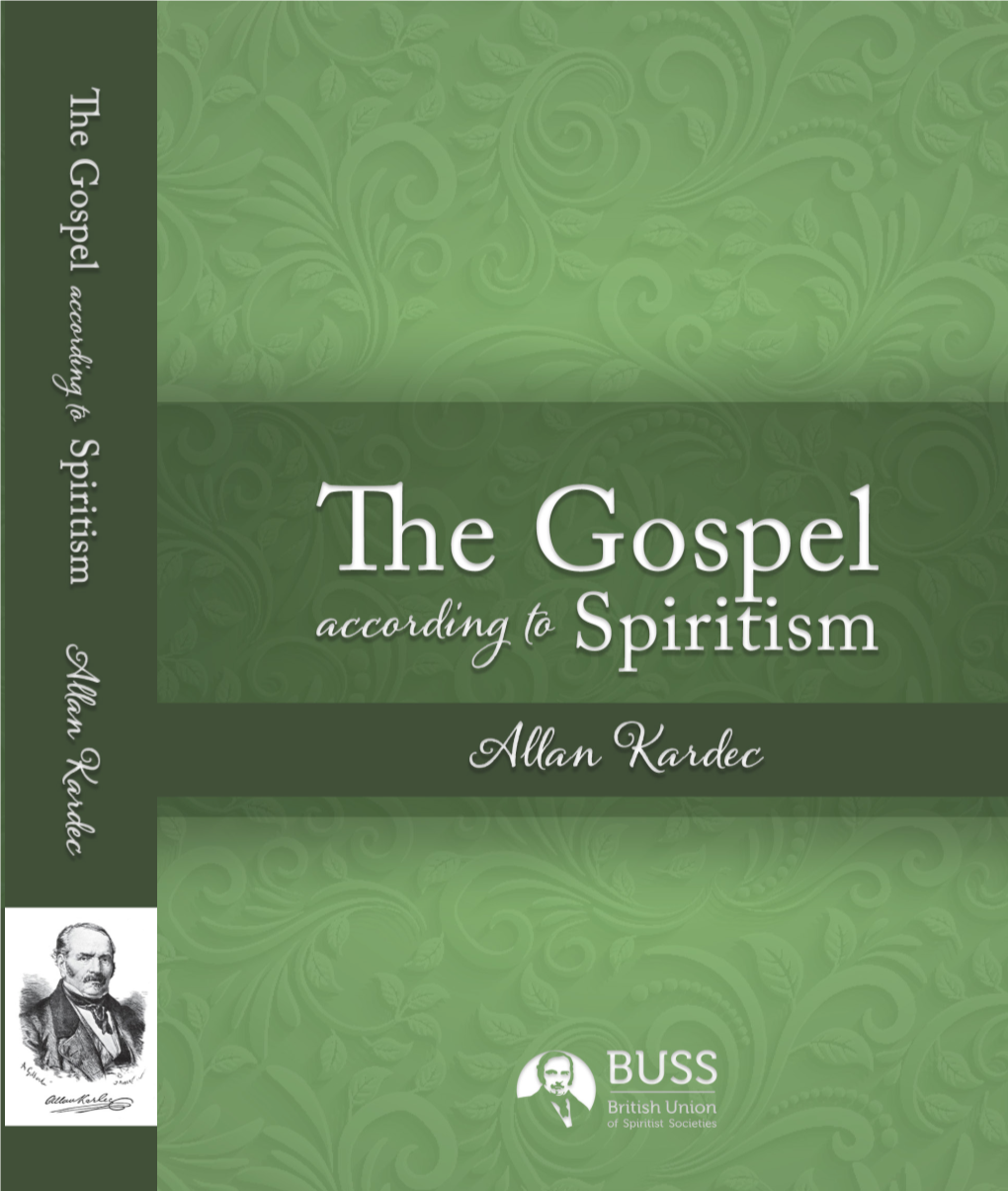 The Gospel According to Spiritism