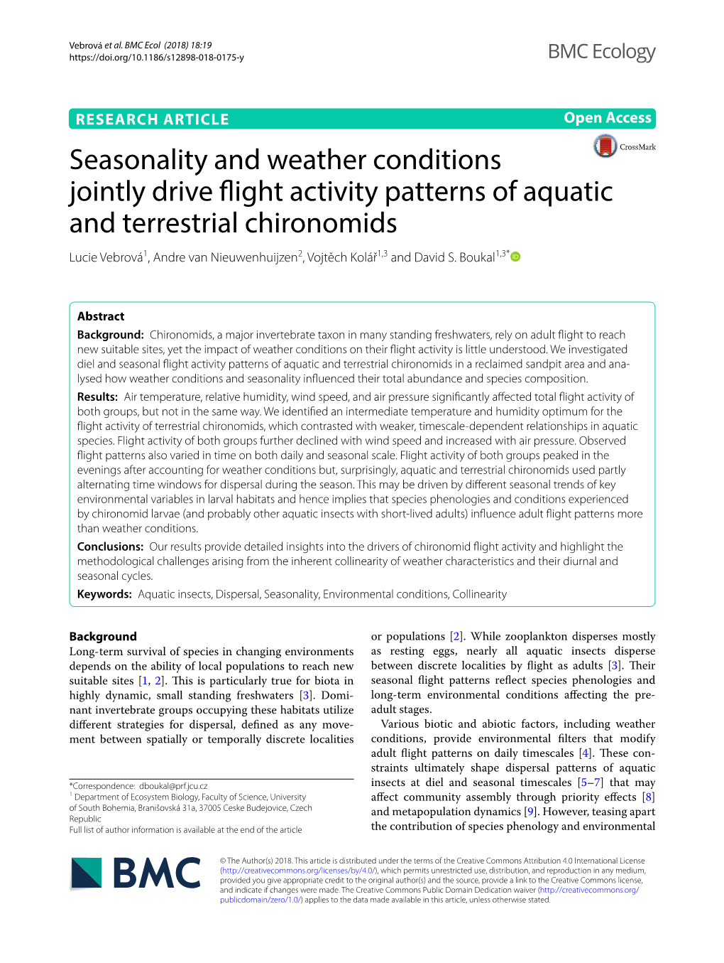 Seasonality and Weather Conditions Jointly Drive Flight Activity Patterns Of