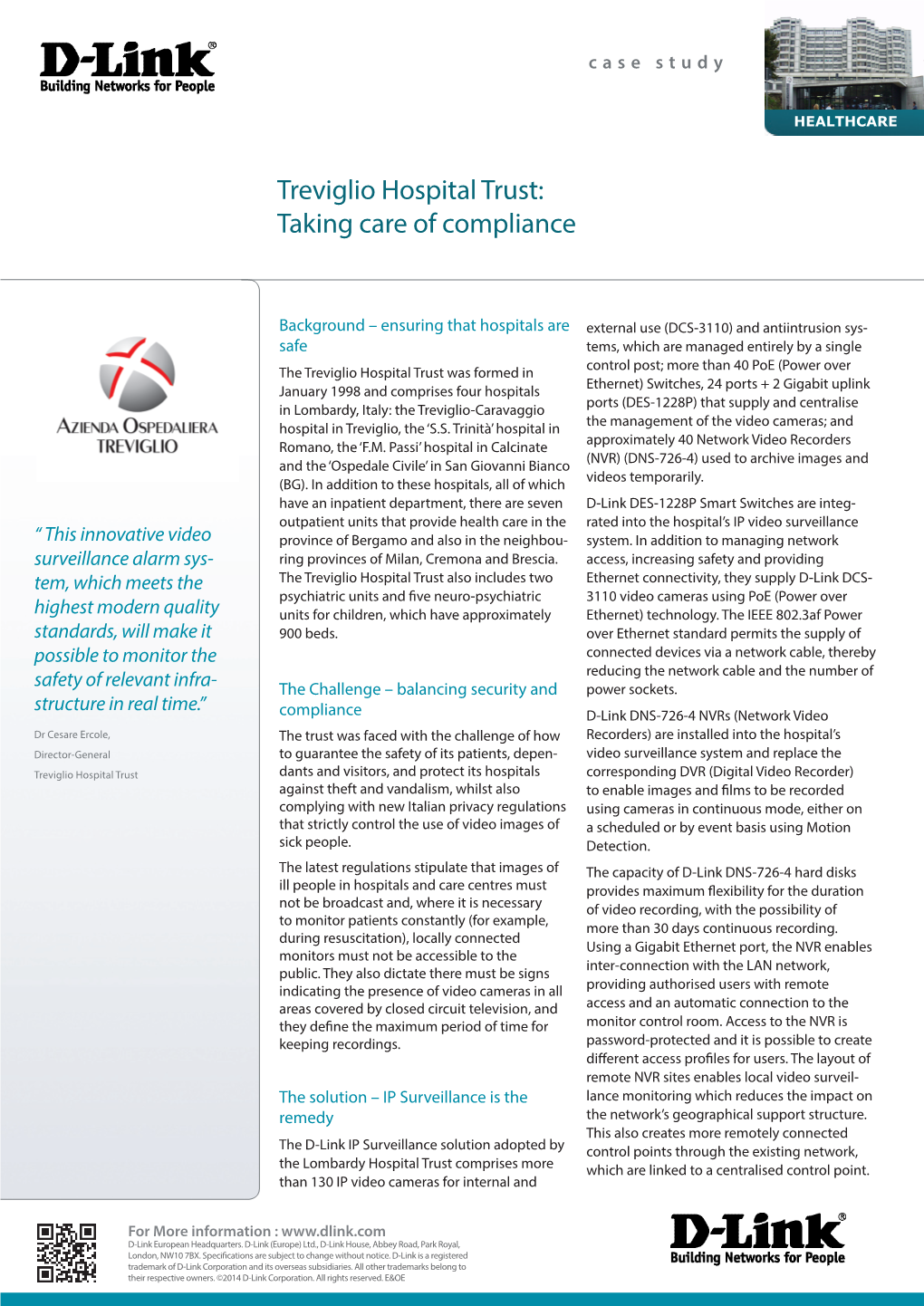 Treviglio Hospital Trust: Taking Care of Compliance