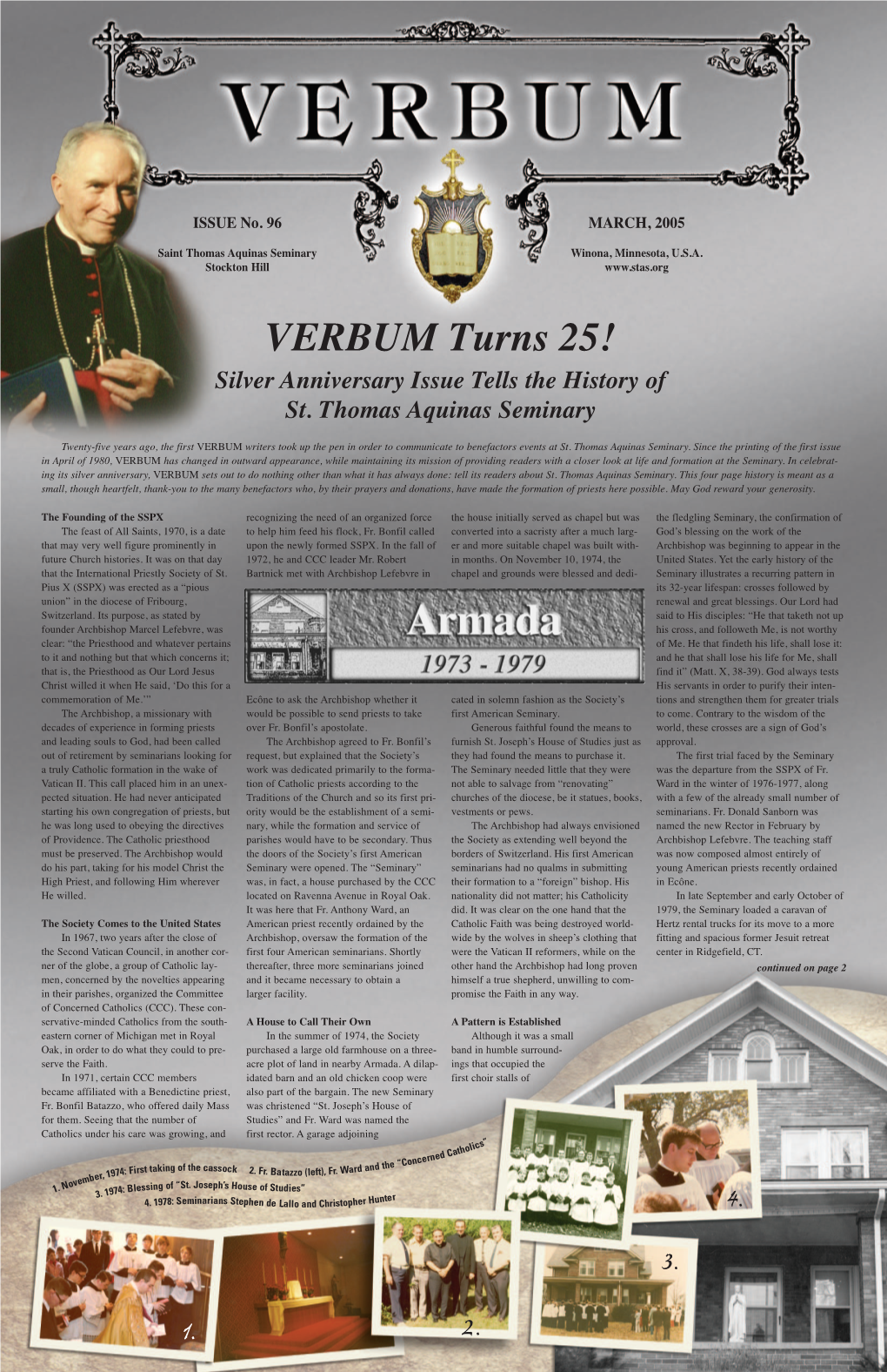 VERBUM Turns 25! Silver Anniversary Issue Tells the History of St