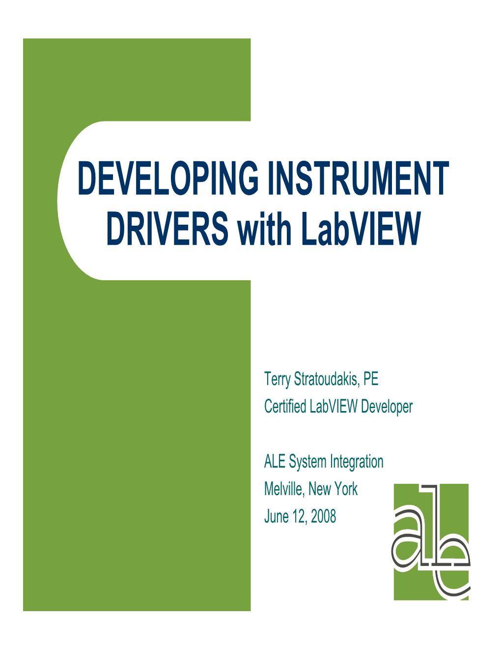 Instrument Control in Labview (12JUN2008)X