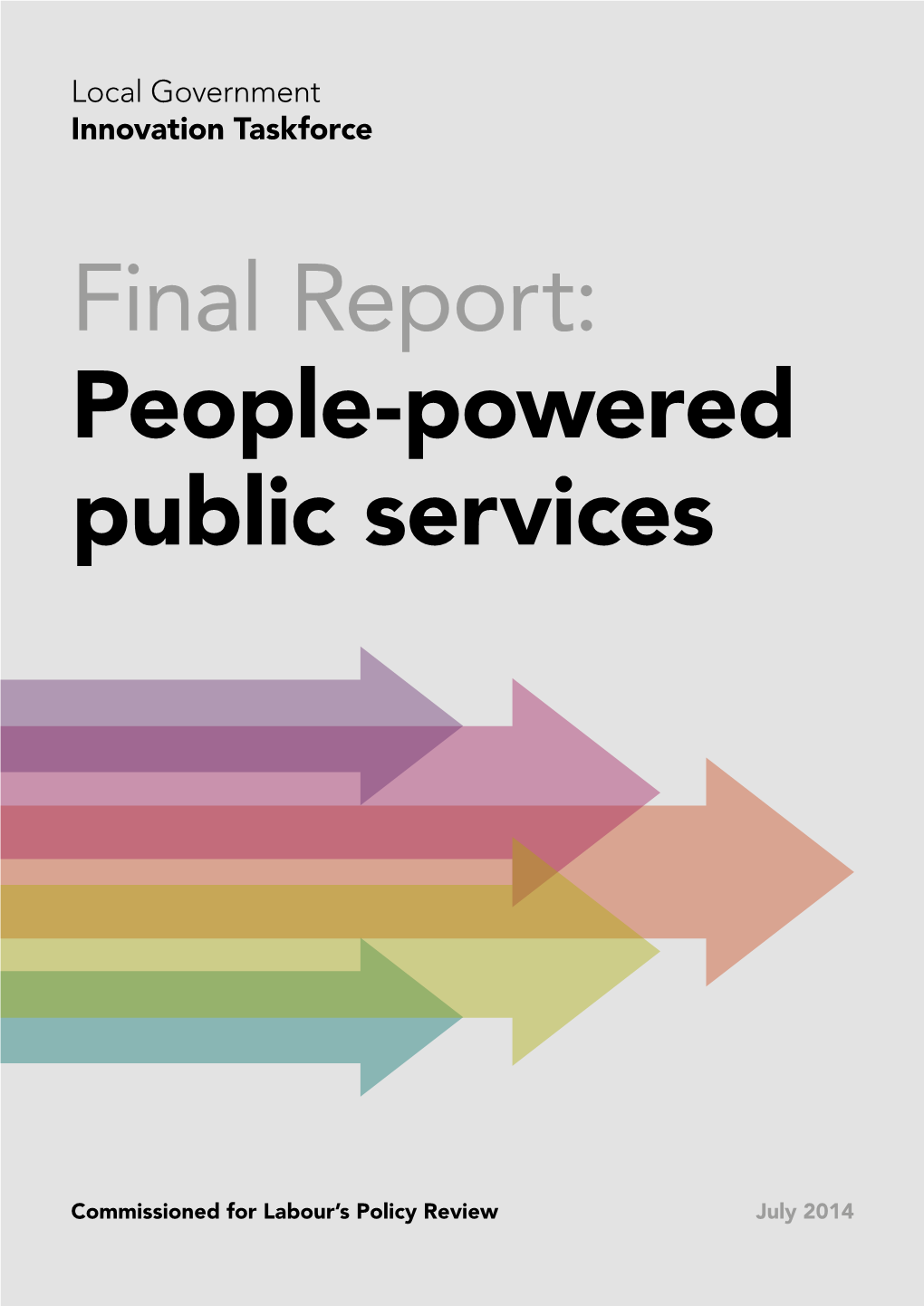 Final Report: People-Powered Public Services