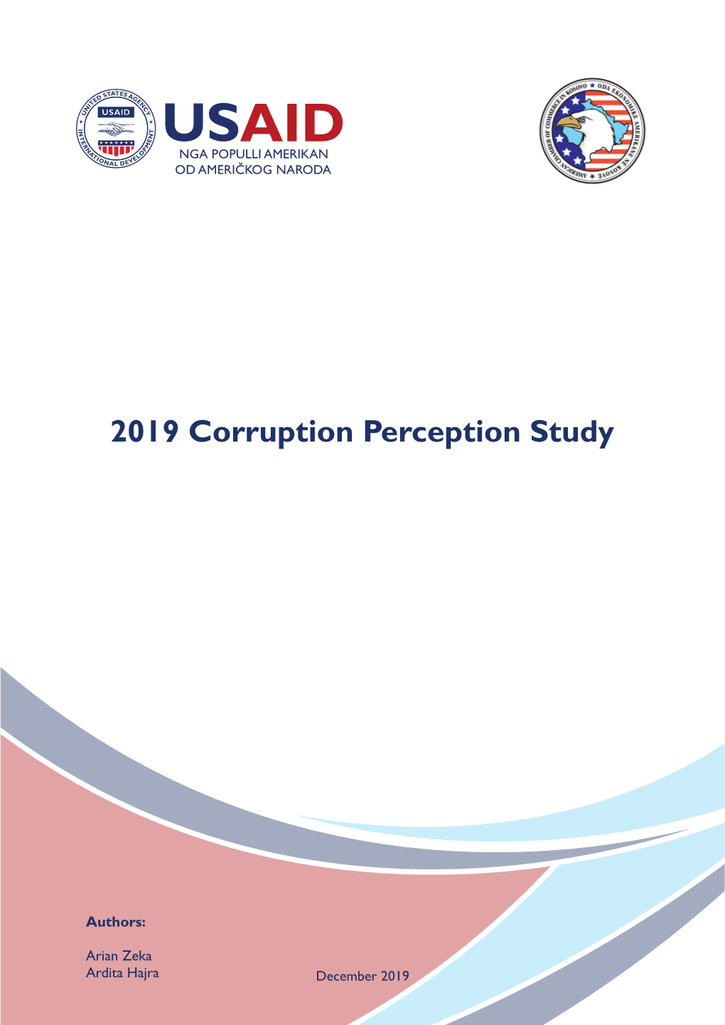2019 Corruption Perception Study