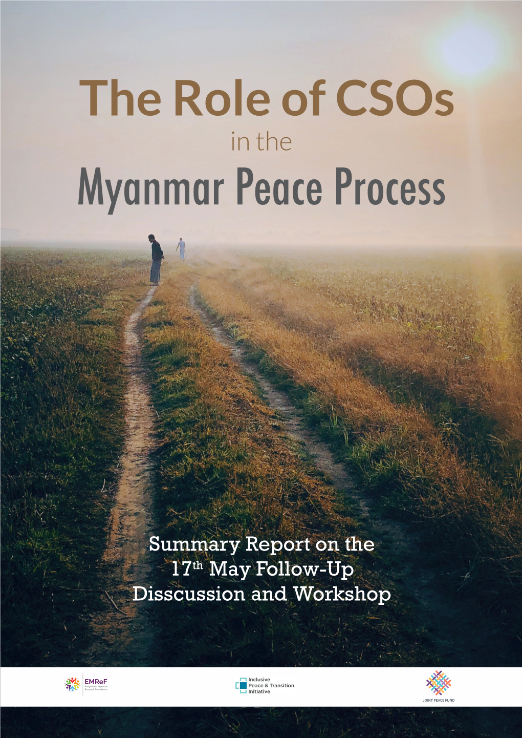 The Role of Csos Myanmar Peace Process