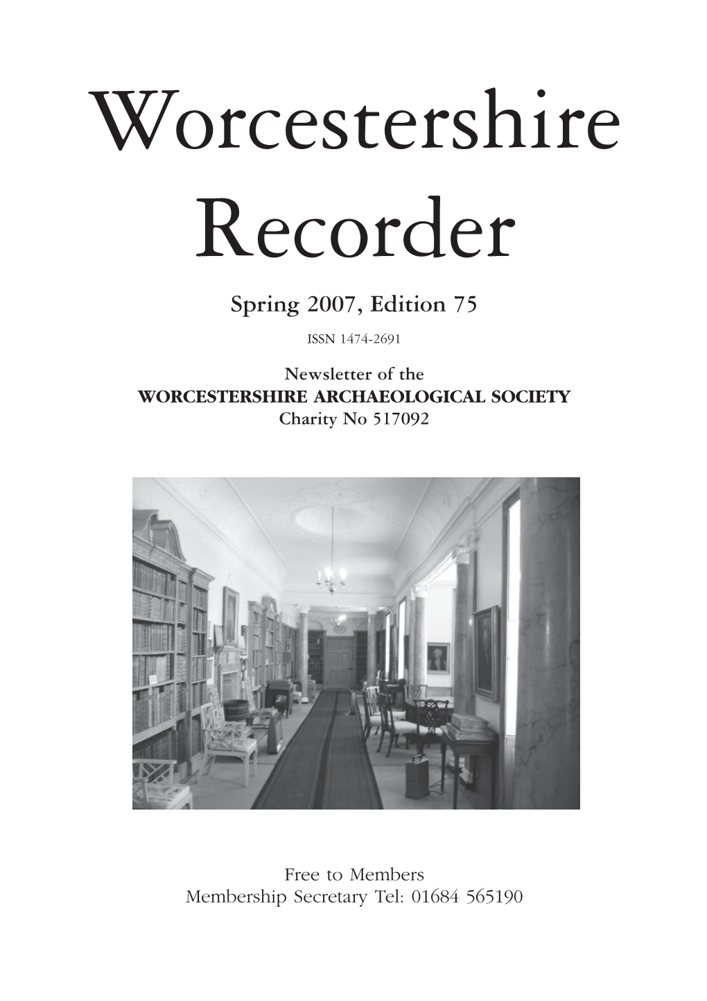 Worcs Recorder Issue 75