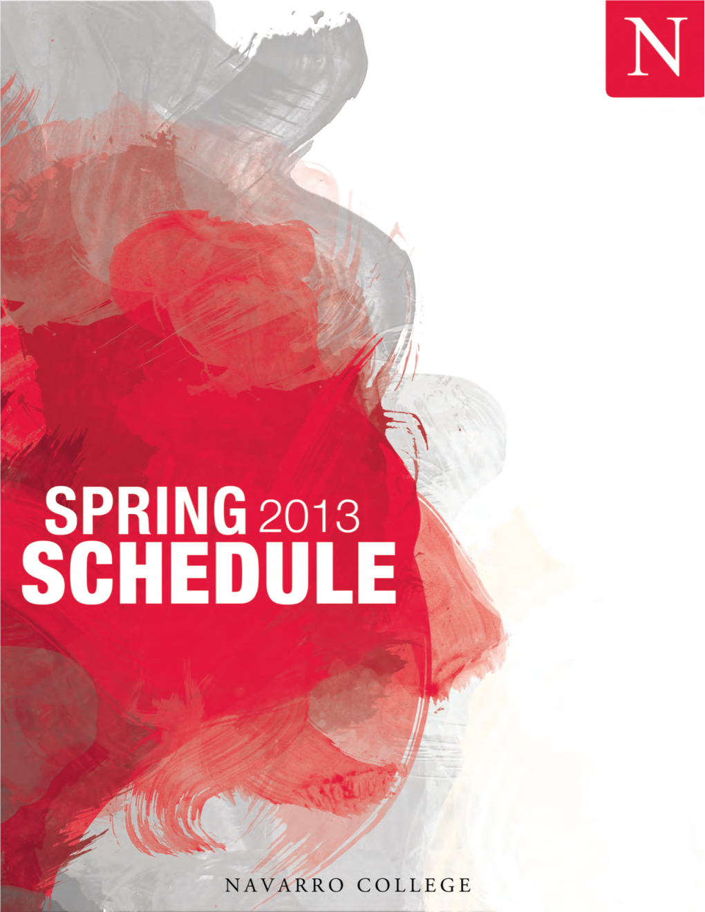 2013 Spring Schedule