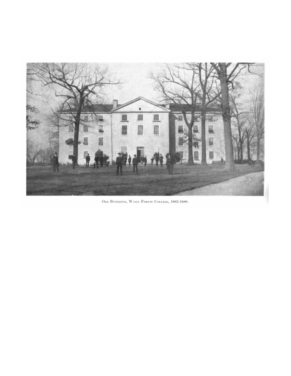 History of Wake Forest College, Volume II, 1865-1905