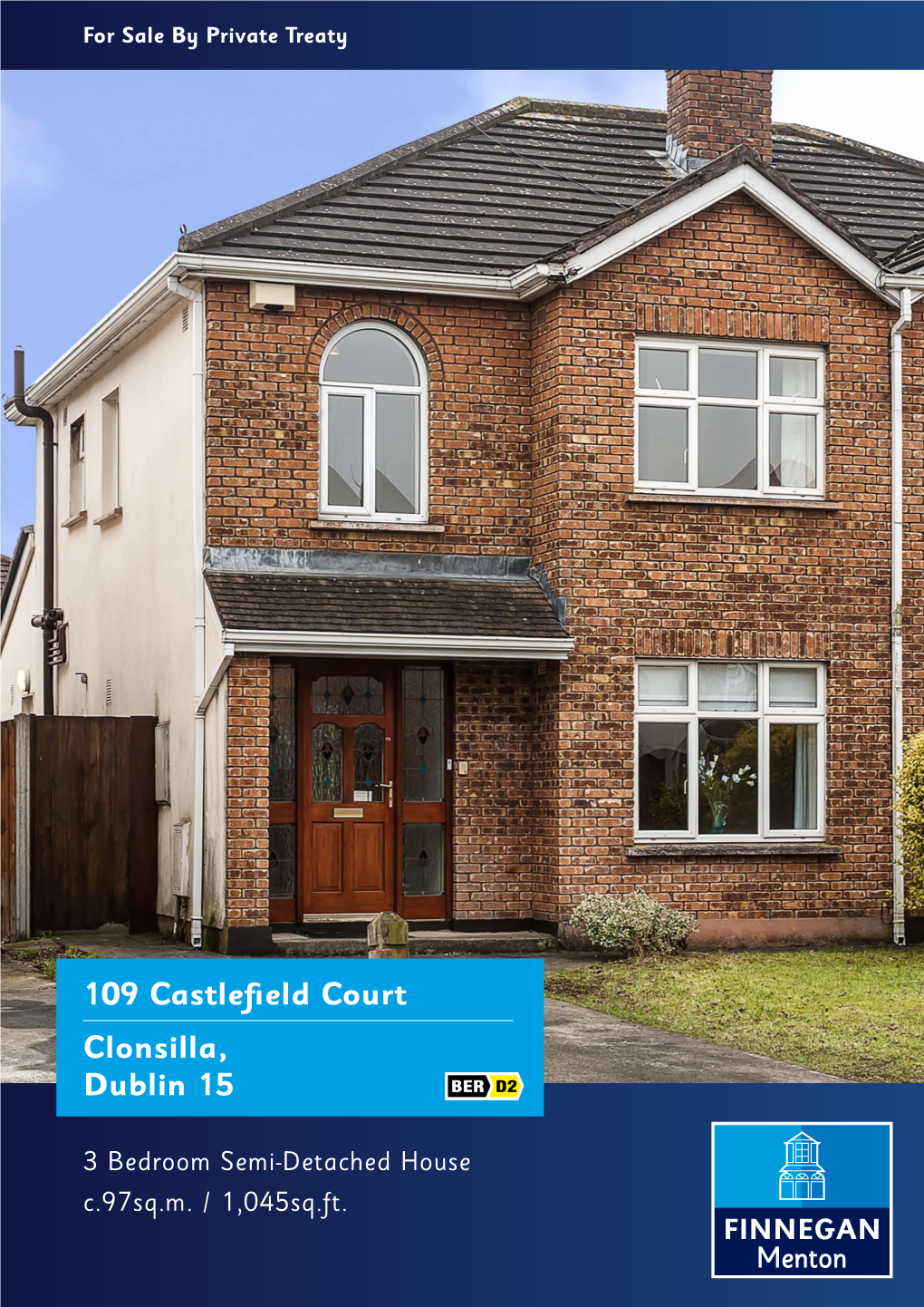 109 Castlefield Court Clonsilla, Dublin 15