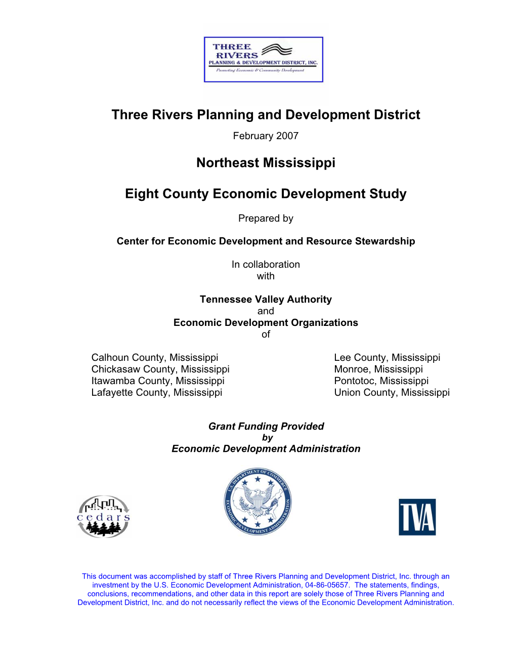 Three Rivers Planning and Development District Northeast