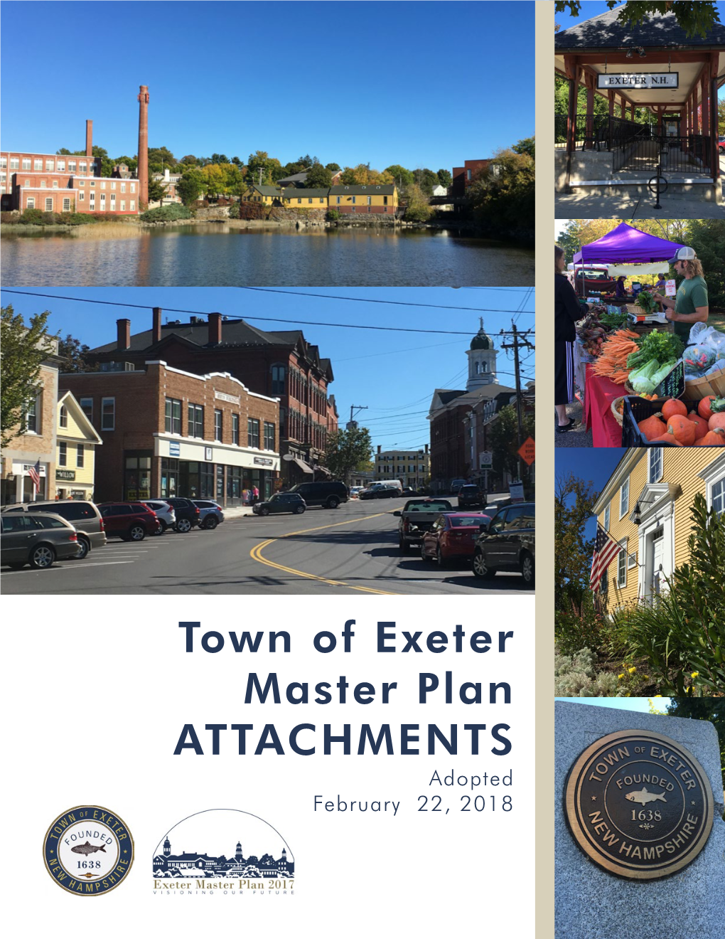 Master Plan ATTACHMENTS Adopted February 22, 2018 Baseline Snapshots