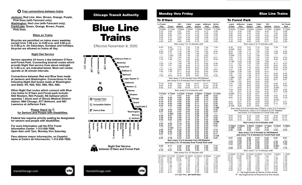Blue Line Trains Jackson: Red Line