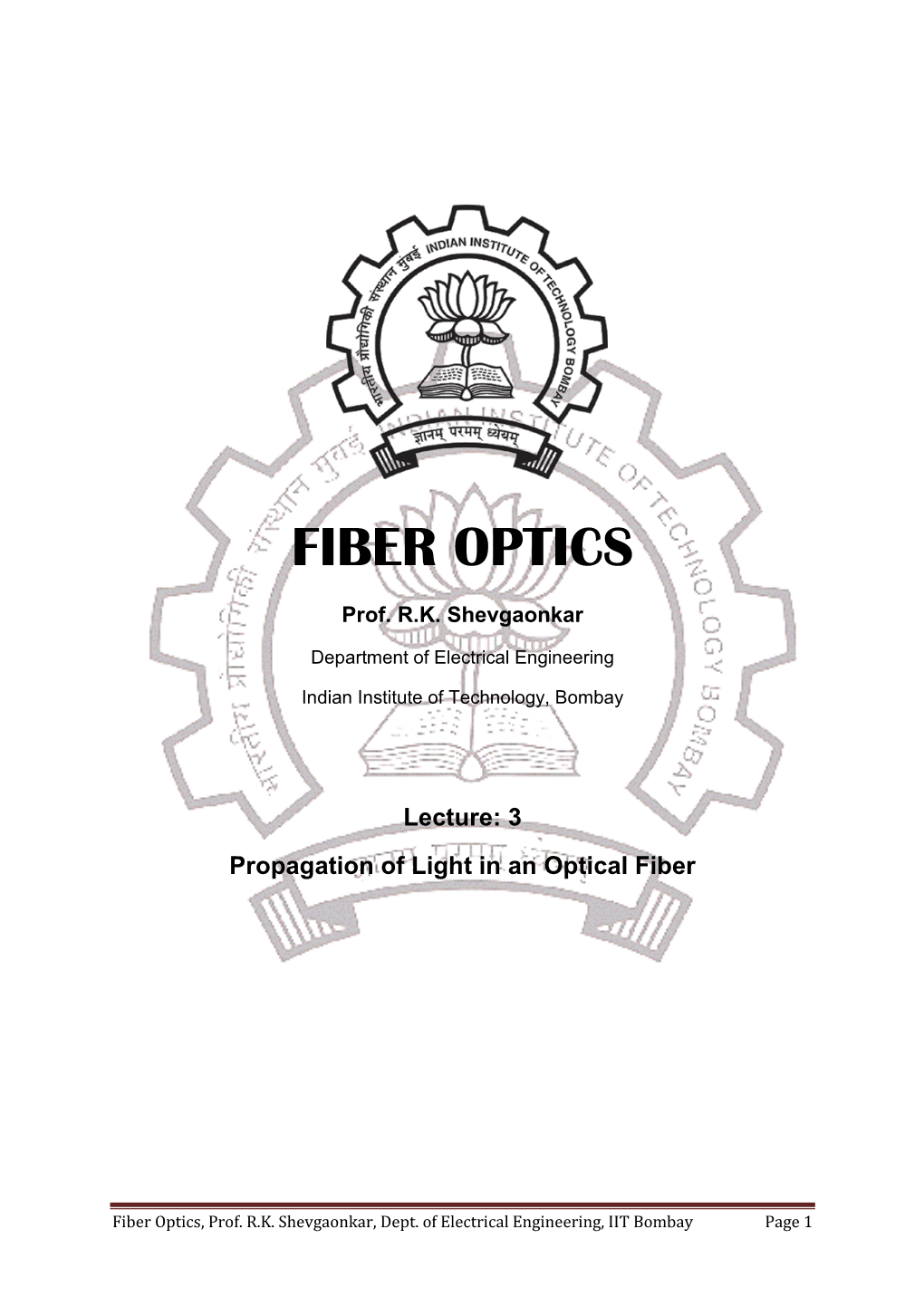 Fiber Optics