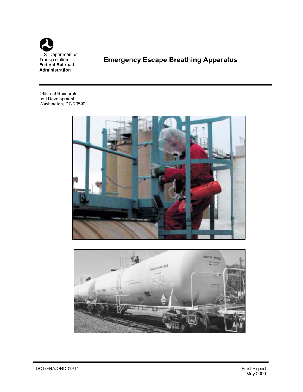 Emergency Escape Breathing Apparatus Federal Railroad Administration