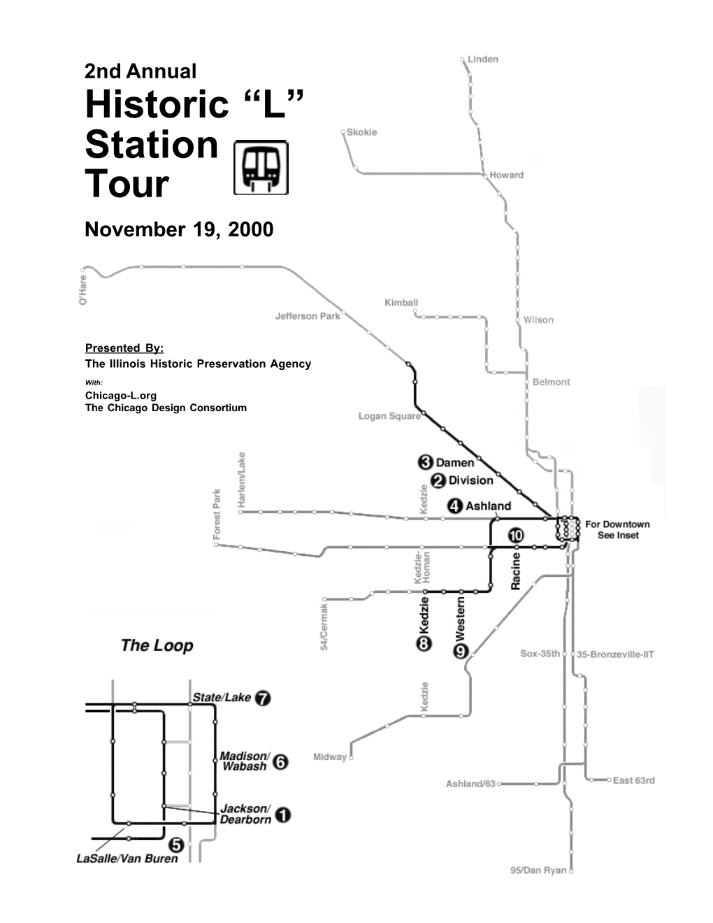Historic “L” Station Tour November 19, 2000