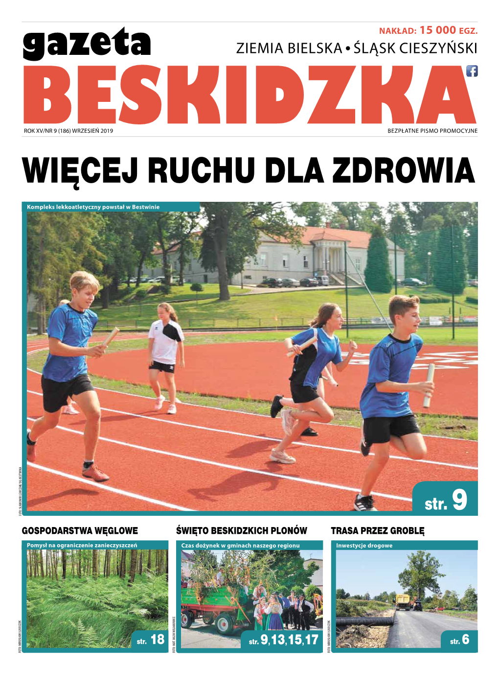 Wrzesień 2019 Bezpłatne Pismo Promocyjne Więcej Ruchu Dla Zdrowia