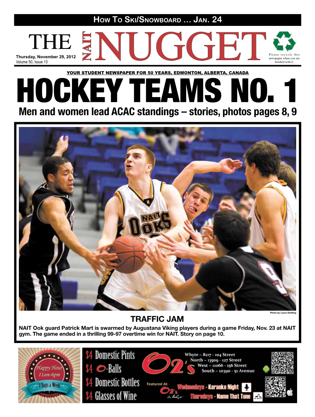 Men and Women Lead ACAC Standings – Stories, Photos Pages 8, 9