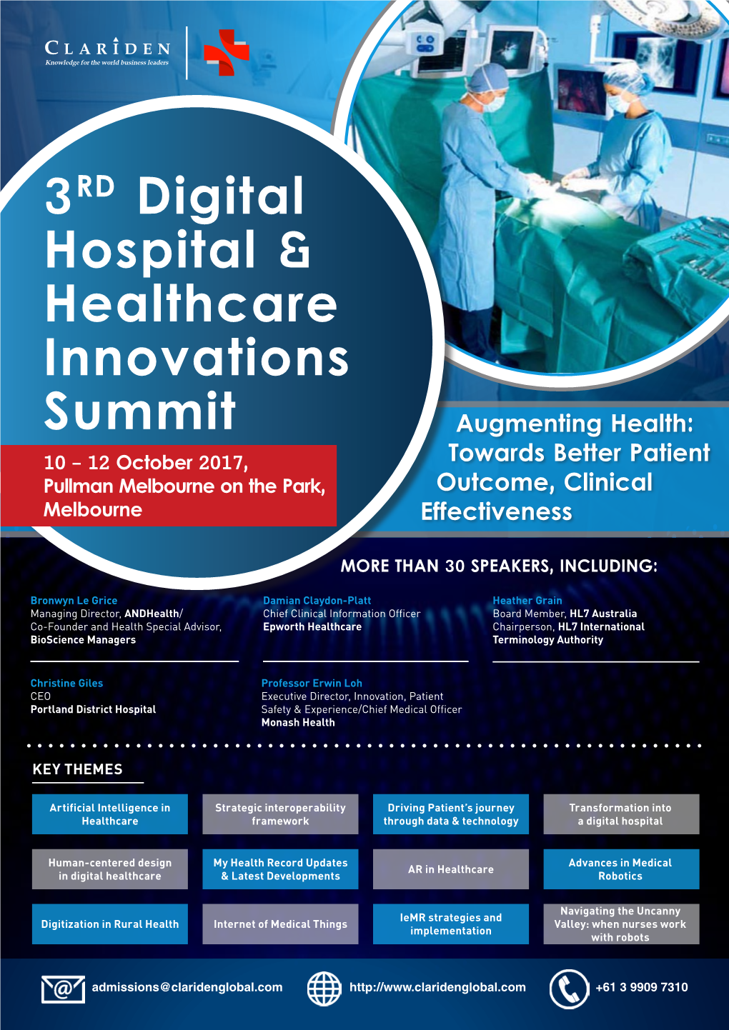 3Rd Digital Hospital & Healthcare Innovations Summit 2017