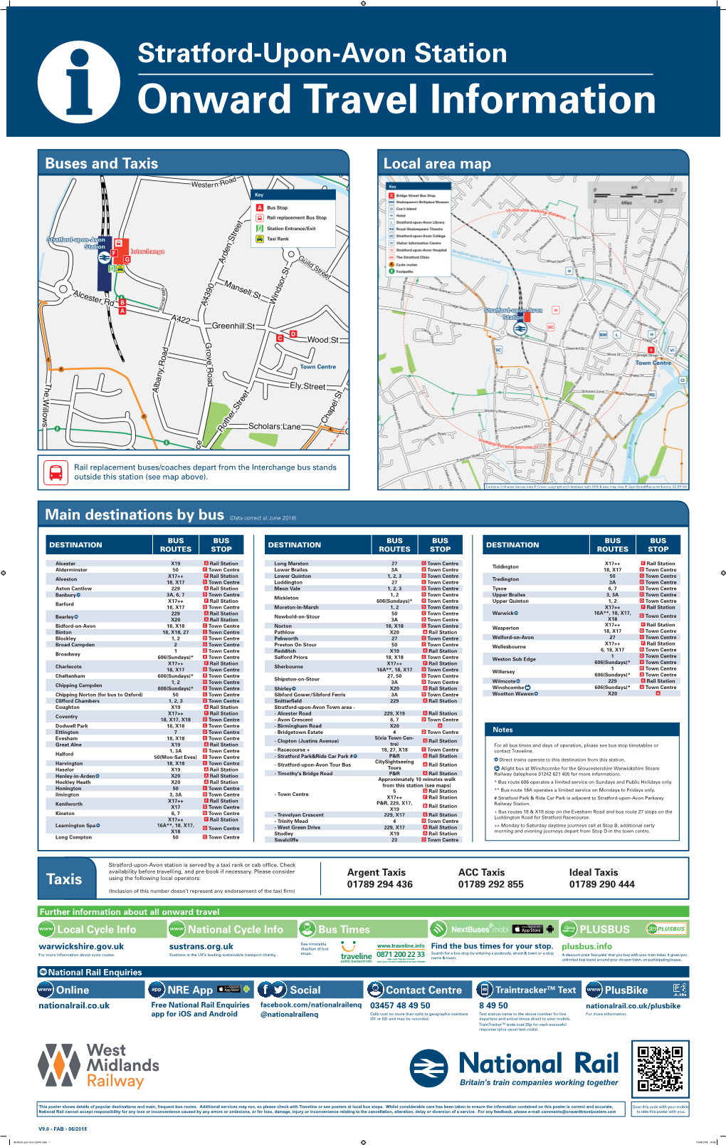 Stratford Upon Avon (SAV).Indd 1 15/08/2018 16:38