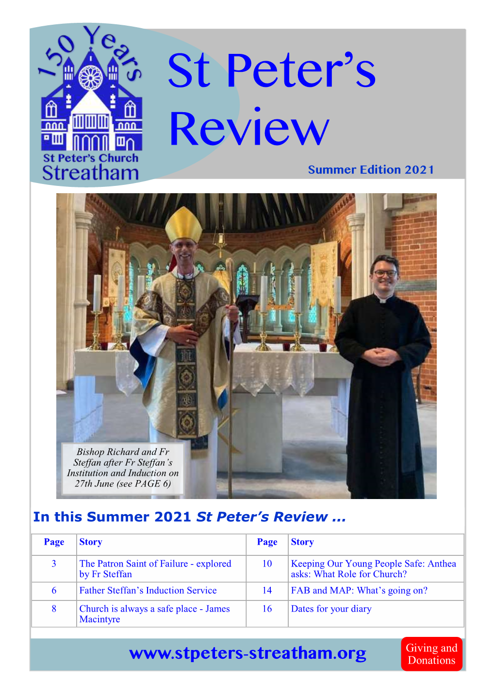 St Peter's Review