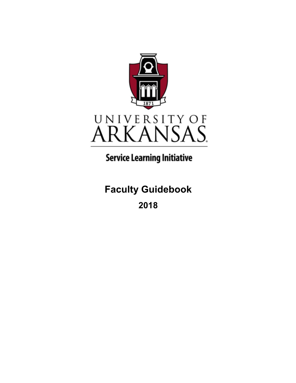 Faculty Guidebook 2018
