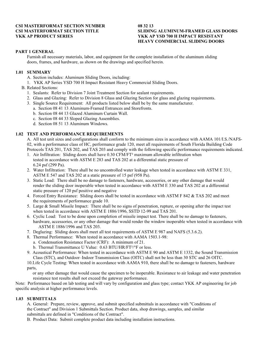 Csi Masterformat Section Number s4