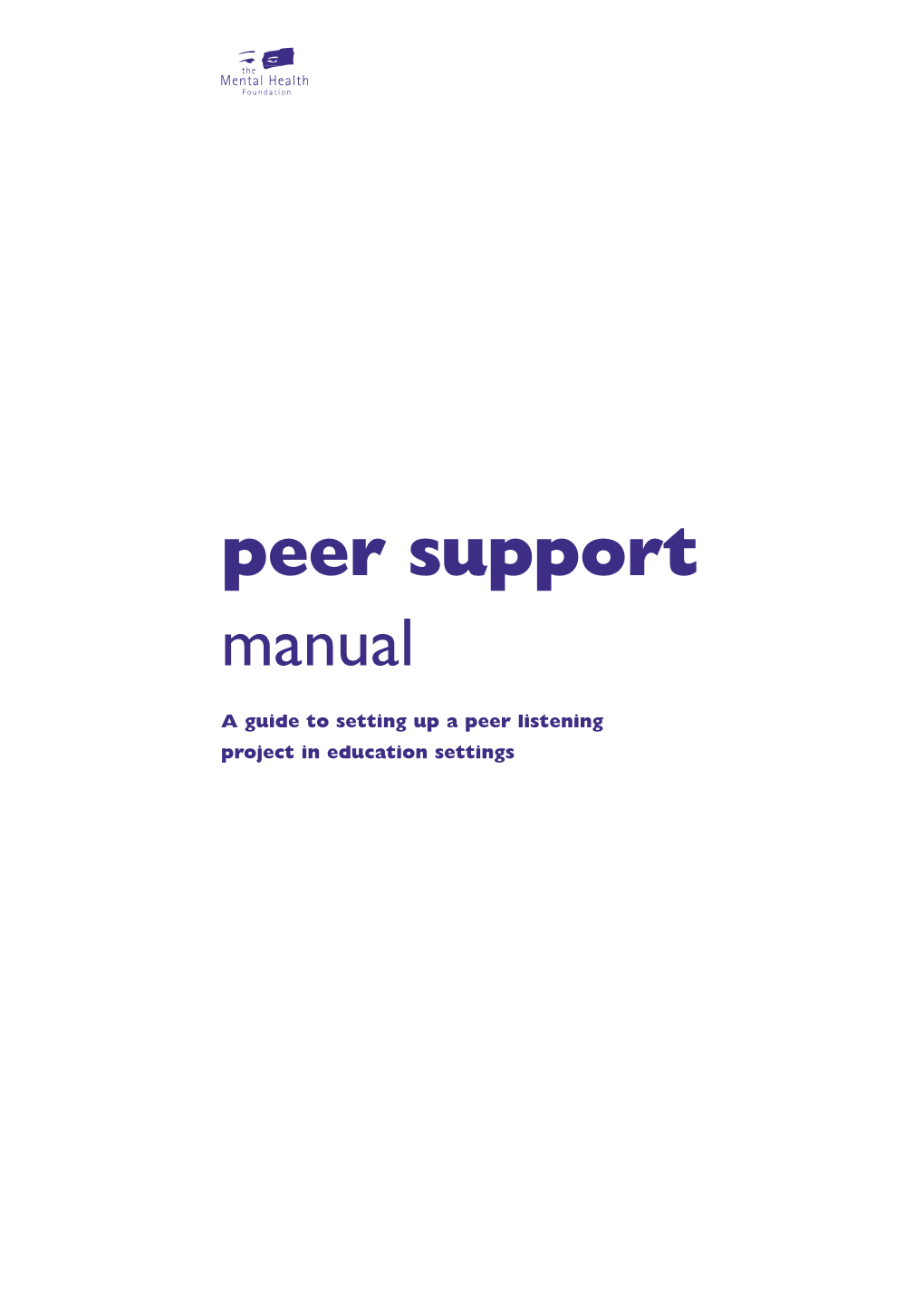 Peer Support Manual
