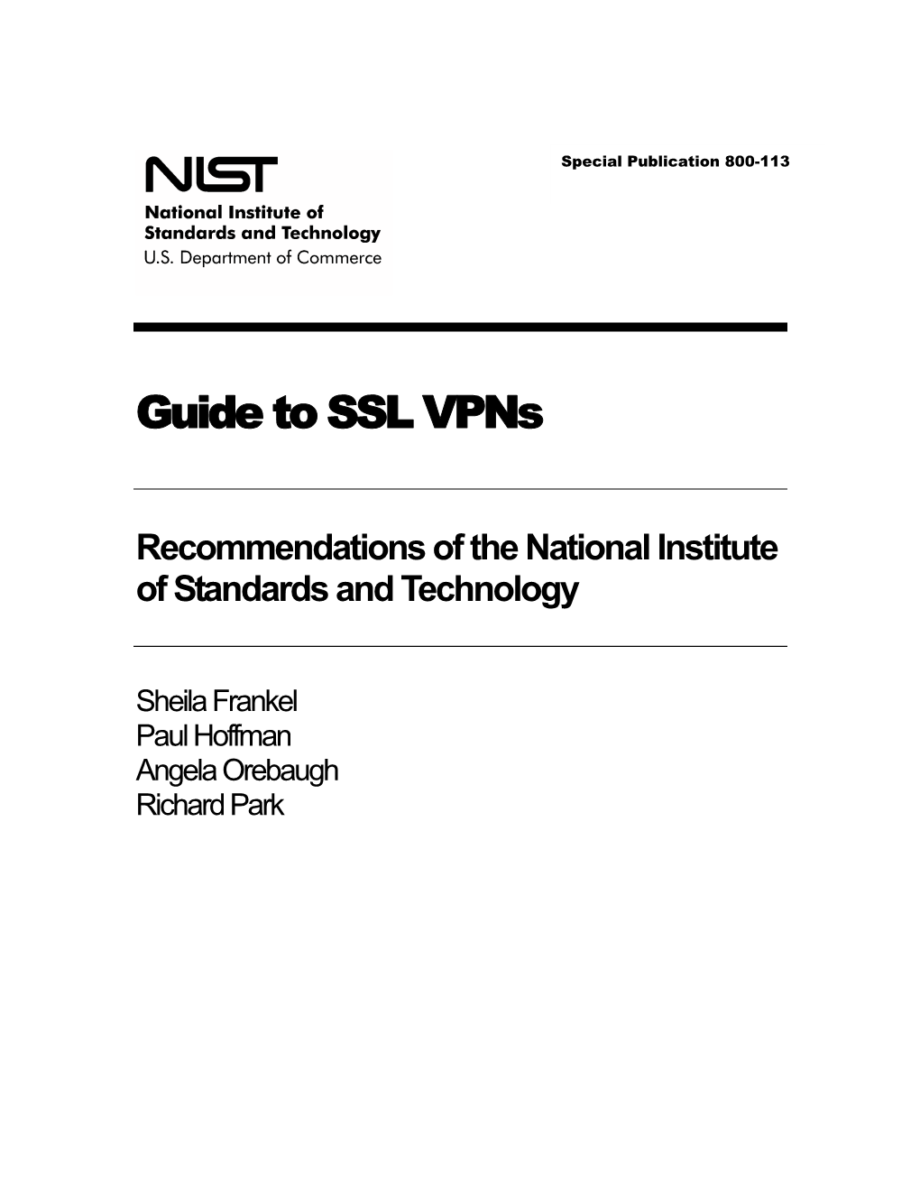 Guide to SSL Vpns