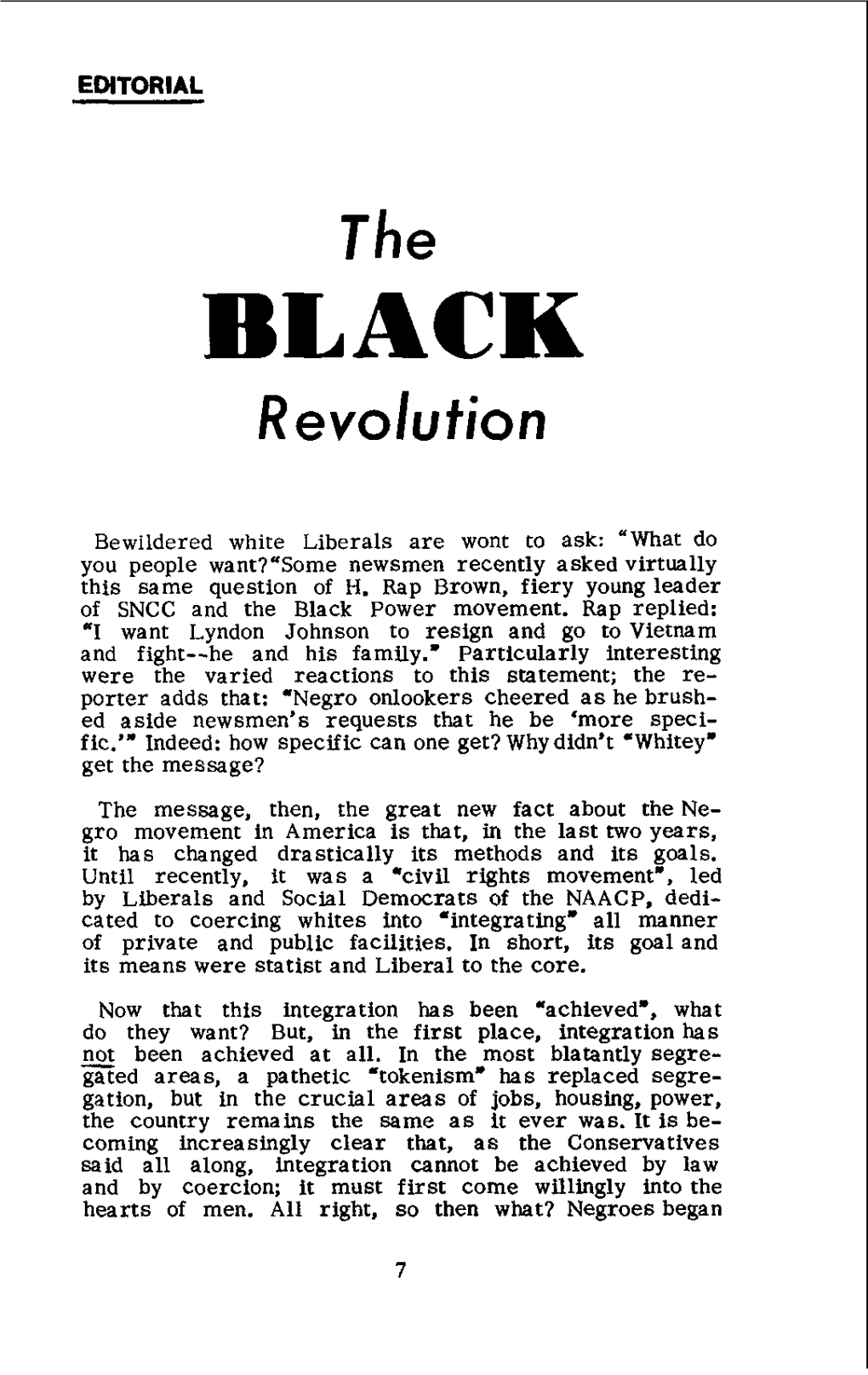BLACK Revolution