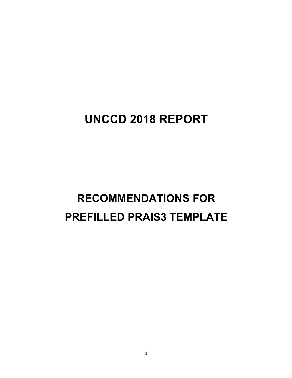 Unccd 2018 Report
