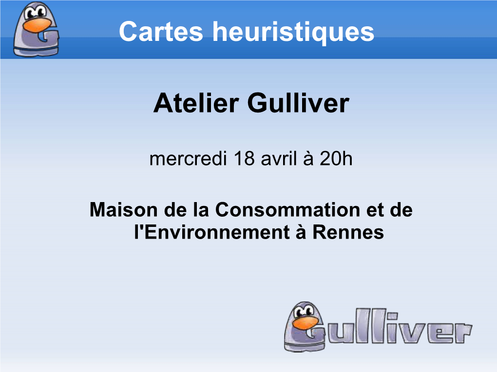 Cartes Heuristiques Atelier Gulliver